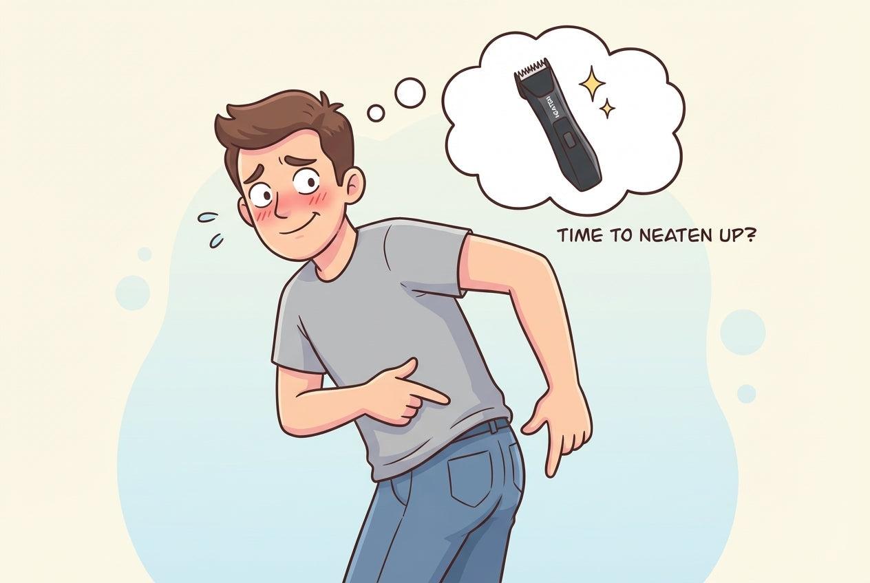 The Unspoken Truth: A Guide to Using a Butt Hair Trimmer for Men's Hygiene