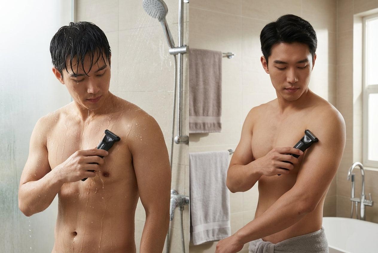 Wet Shave or Dry Shave  